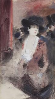 Jean Louis Forain - Au foyer du théâtre