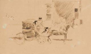 Jean-Louis Forain - Cocher conduisant un fiacre