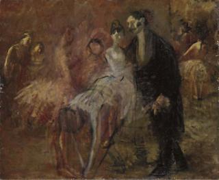 Jean-Louis Forain - Derrière La Coulisse
