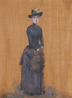 Jean-Louis Forain - Femme élégante