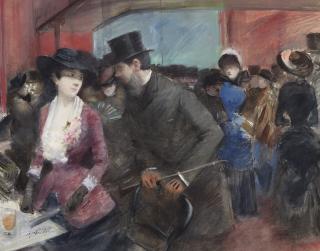 Jean Louis Forain - Folies bergère