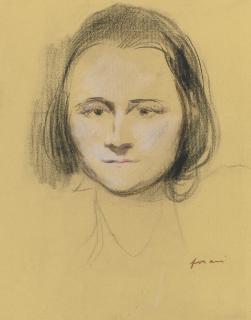 Jean-Louis Forain - Head Of A Woman