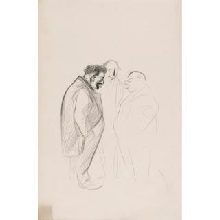 Jean Louis Forain - La Conversation