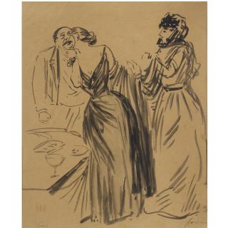 Jean-Louis Forain - Le Diner