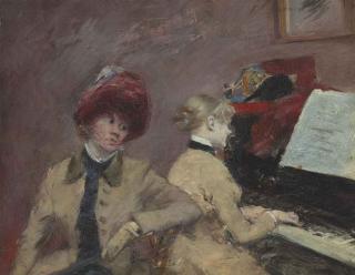 Jean Louis Forain - Le Pianiste