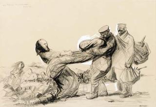 Jean-Louis Forain - Le repli Allemand