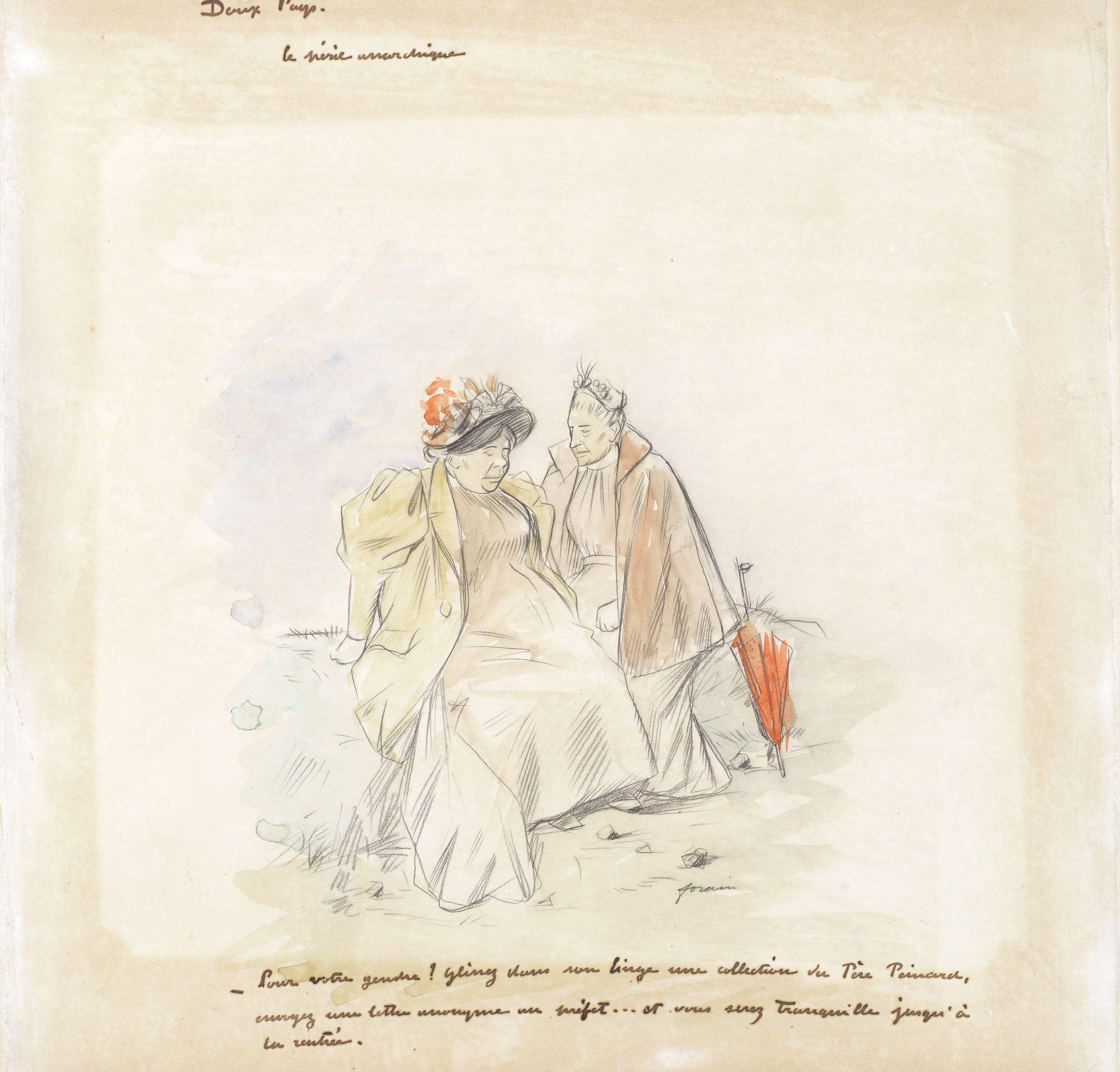 Jean Louis Forain - Les vieilles