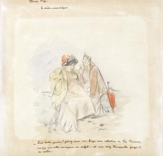 Jean Louis Forain - Les vieilles