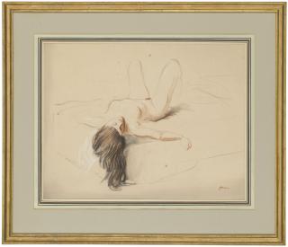 Jean Louis Forain - Nue Au Lit