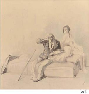 Jean Louis Forain - Peintre Et Modèle