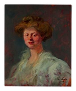 Jean-Louis Forain - Portrait D\'Une Femme