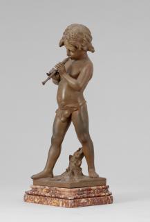 Jean Louis Grégoire - Flute-playing boy