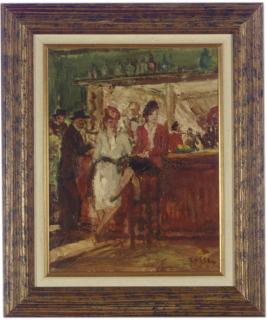 Jean Louis Marcel Cosson - Dans Un Bar