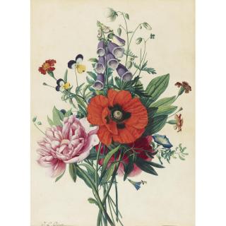 Jean-Louis Prévost - A Bouquet Of Flowers