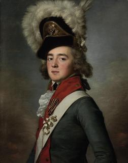 Jean-Louis Voille - Portrait of Brigadier Valerian Aleksandrovich Zubov (1771-1804), half-length, wearing the Order of Saint George, Fourth Class