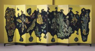 Jean Lurçat - AN EIGHT- PANEL SCREEN, CIRCA 1955