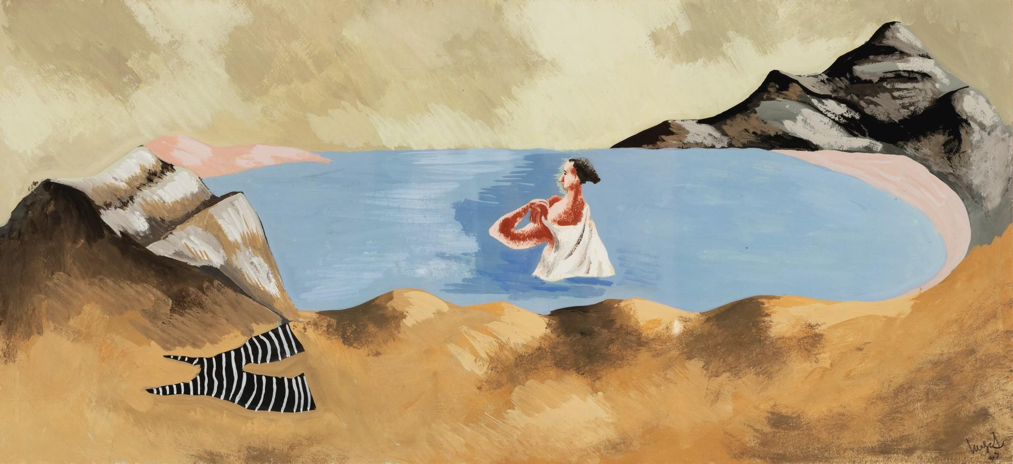 Jean Lurçat - Baigneuse dans une crique