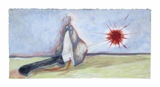 Jean Lurçat - Composition with Knife and Pear