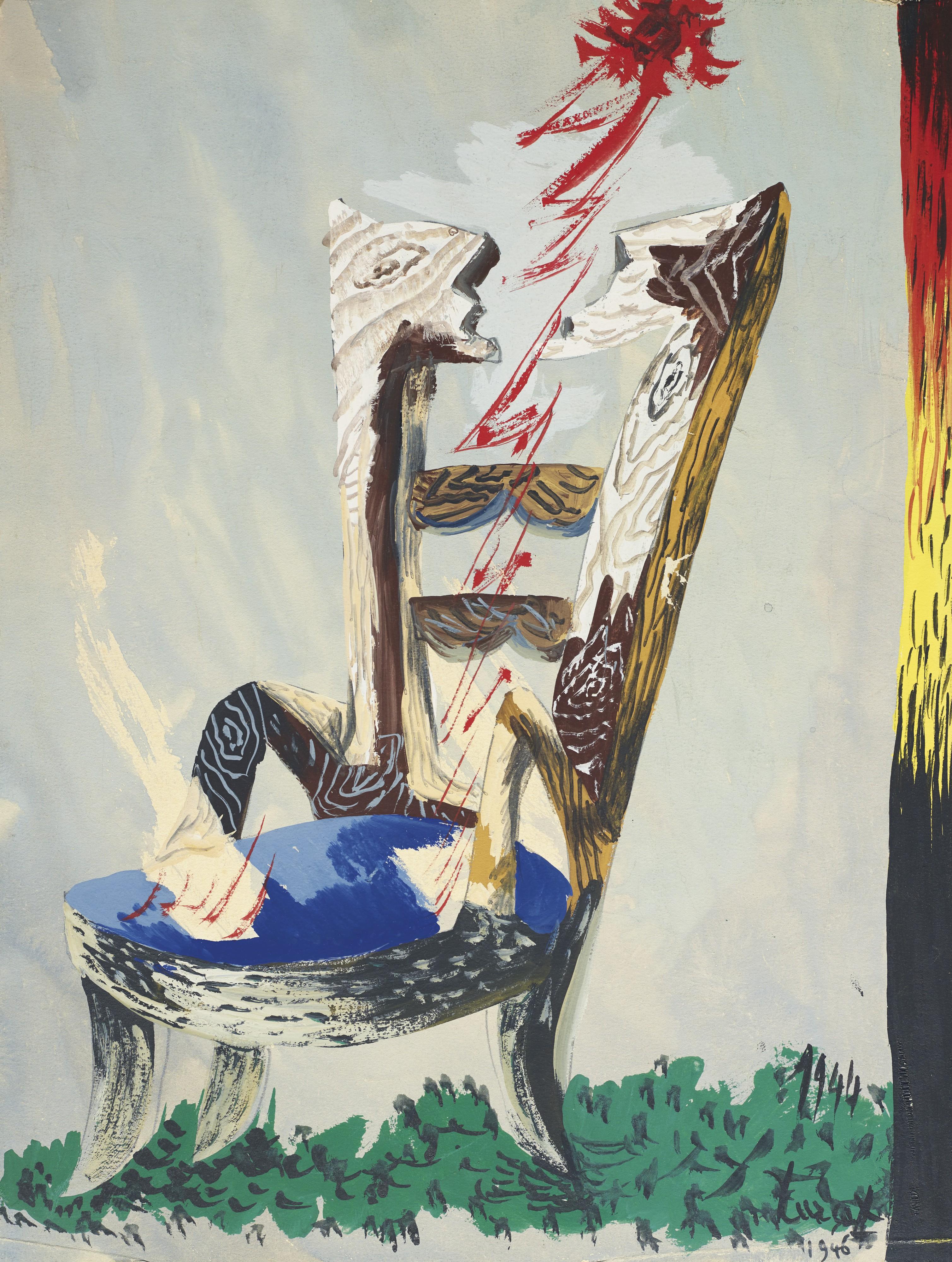 Jean Lurçat - Le Fauteuil Des Mal Assis, 1944-46