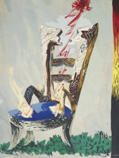 Jean Lurçat - Le Fauteuil Des Mal Assis, 1944-46