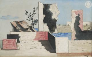 Jean Lurcat - Les ruines brûlées