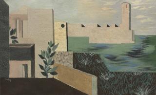 Jean Lurçat - Paysage lacustre