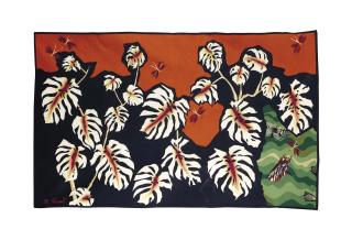 Jean Lurçat - Tapisserie \'Bahia La Rouge\', Éditée Par Les Ateliers Suzanne Goubely-Gatien Aubusson, 1957