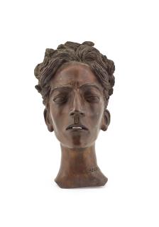 Jean Marais - Buste d\'applique de Jean Cocteau