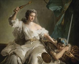 Jean-Marc Nattier - La Justice Châtiant L’Injustice, Dit Madame Adélaïde Sous Les Traits De La Justice