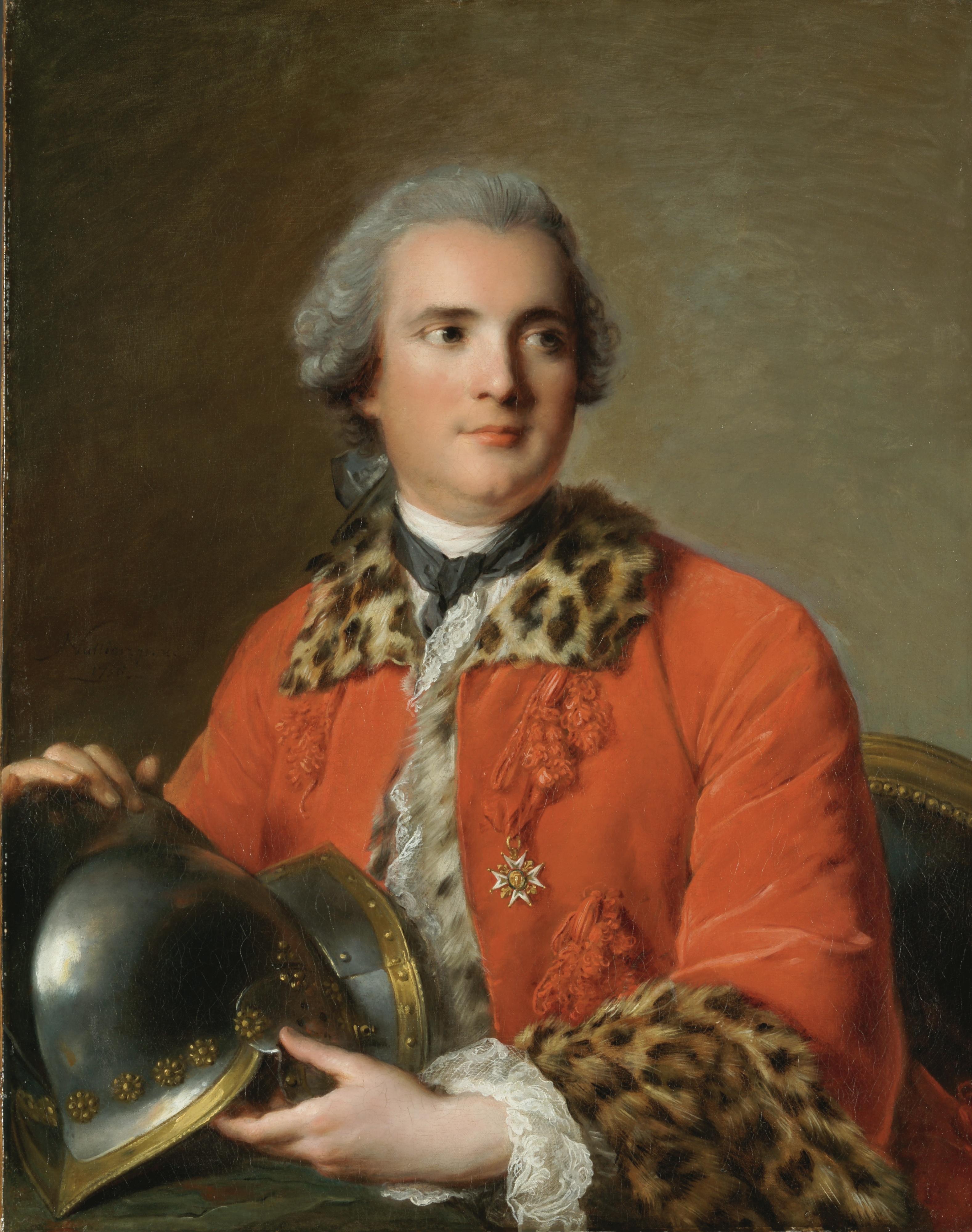 Jean-Marc Nattier - Portrait Of Jean Victor De Rochechouart, Duc De Mortemart, In The Ceremonial Dress Of A Colonel Of The Order Of Saint Louis