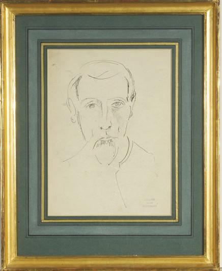 Jean Marchand - Portrait of a bearded man