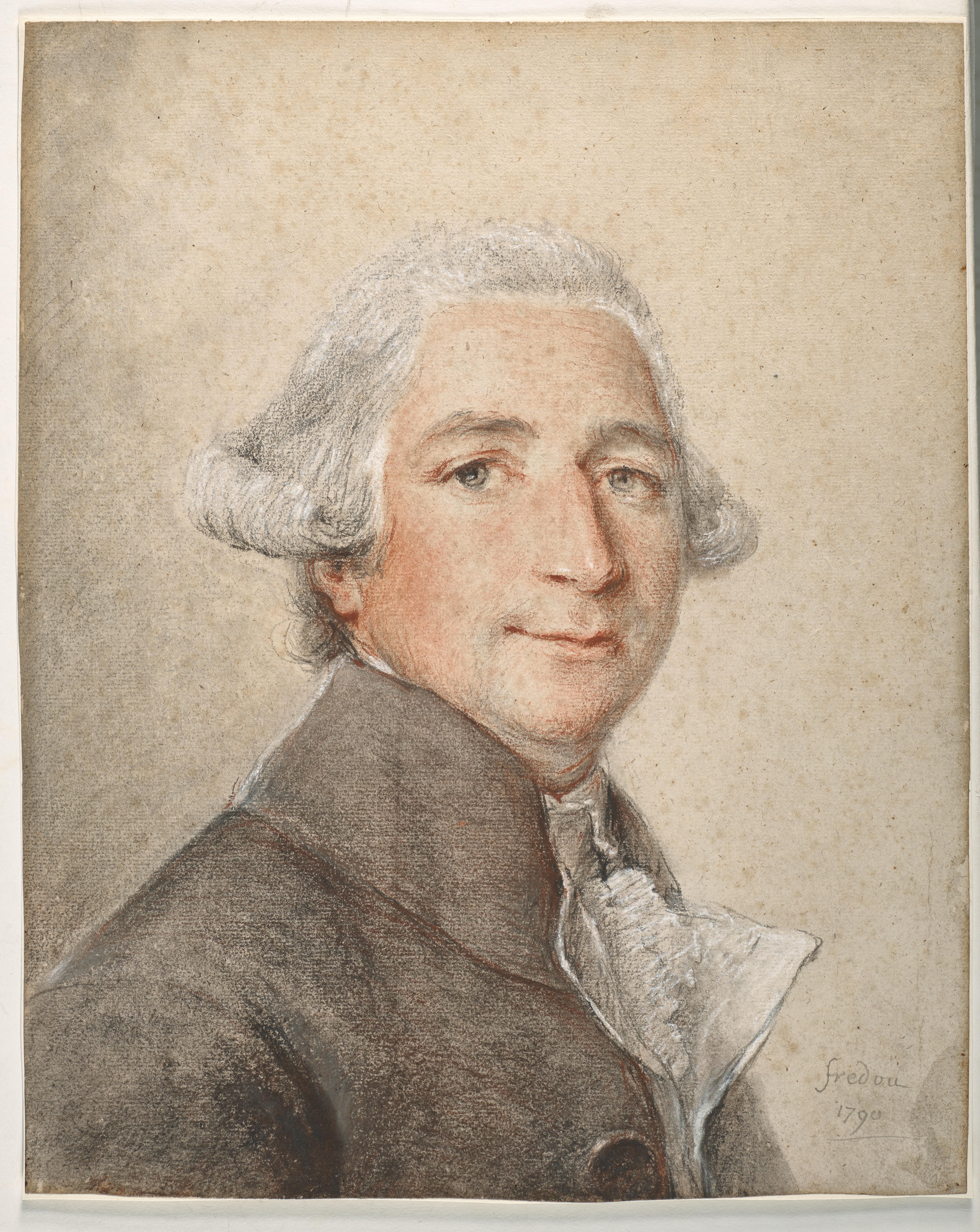 Jean-Martial Frédou - Portrait de Jean-Baptiste-Médard-Valéry Hariveau