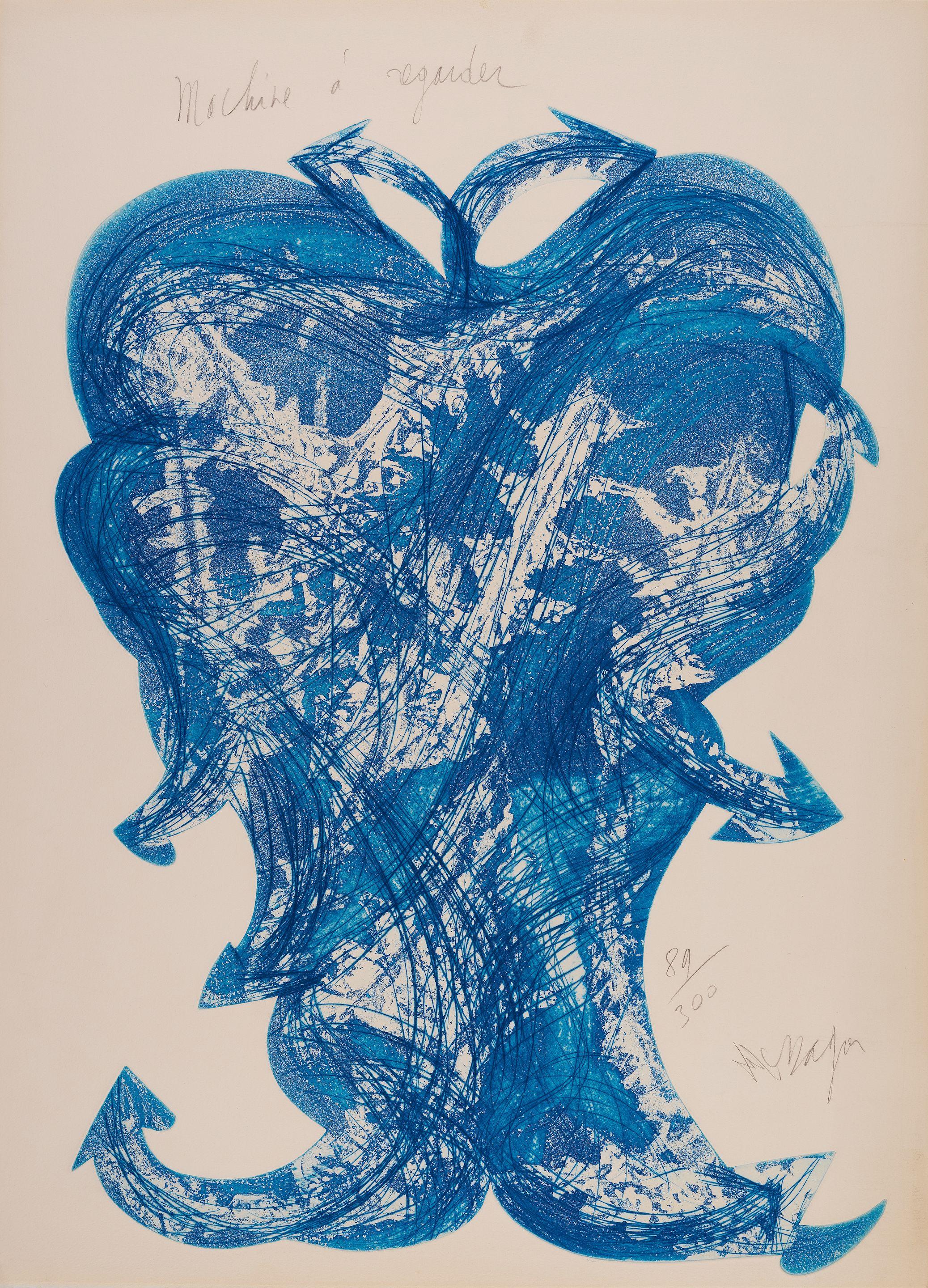 Jean Messagier - Machine A Regarder, 1971-1972