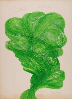 Jean Messagier - Printemps A Deplisser, 1972