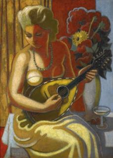 Jean Metzinger - Femme À La Mandoline