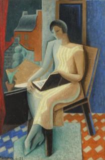 Jean Metzinger - Femme lisant