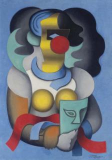 Jean Metzinger - Femme Stylisée Au Masque