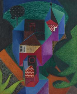 Jean Metzinger - Maisons Cubistes Au Bord De L\'Eau