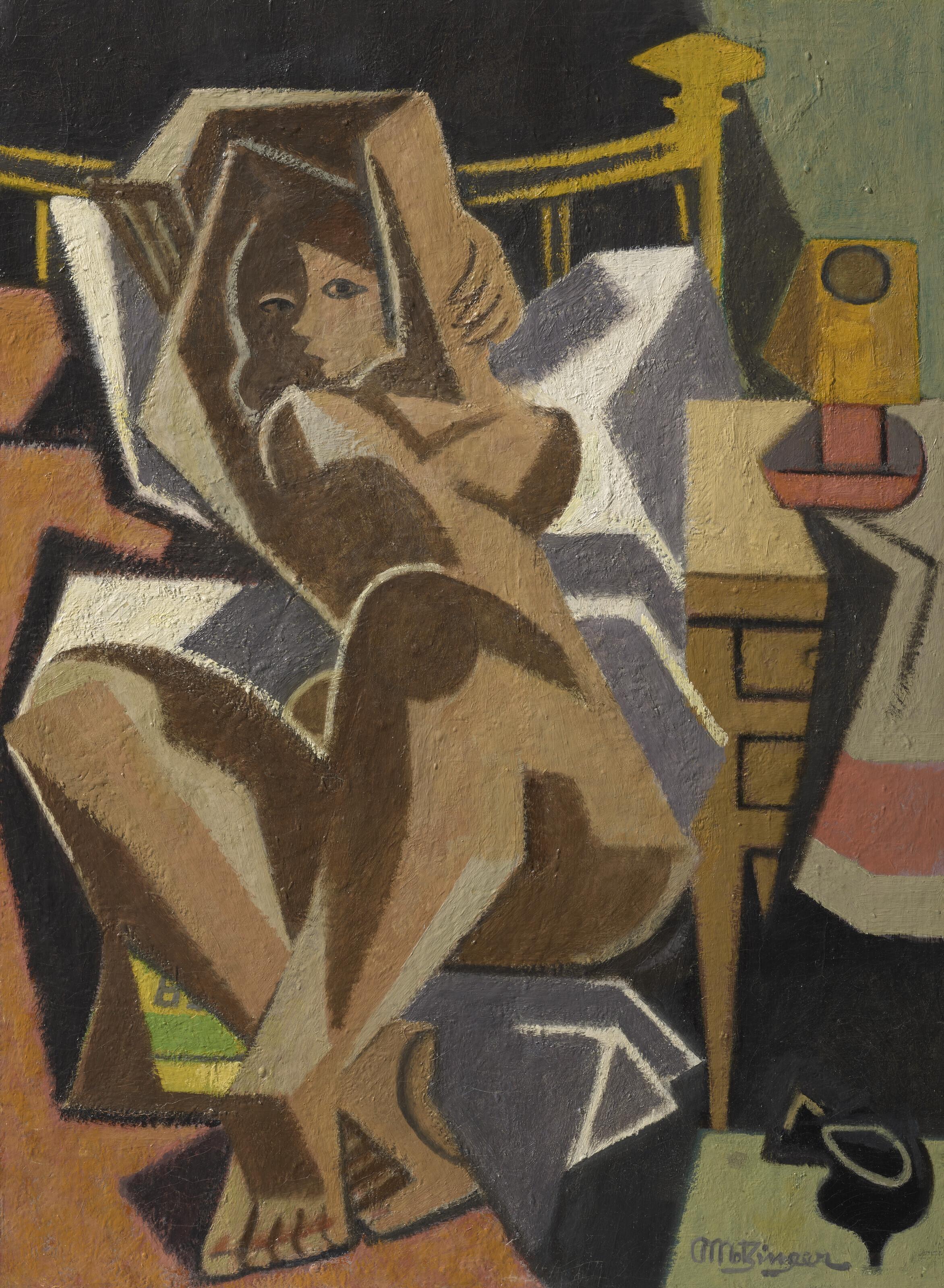 Jean Metzinger - Nu couché