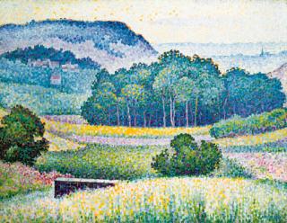 Jean Metzinger - Paysage avec un bosquet