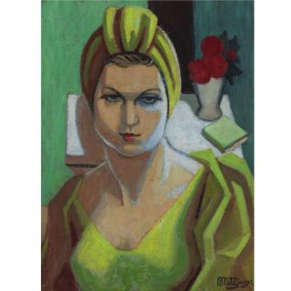 Jean Metzinger - Portrait De Femme En Vert