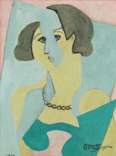 Jean Metzinger - Portrait De Femme