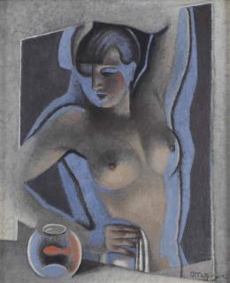 Jean Metzinger - Suzanne nue au poisson rouge