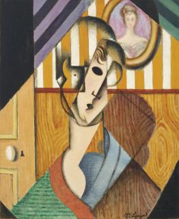 Jean Metzinger - Tête de jeune fille
