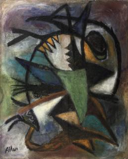 Jean-Michel Atlan - Figure