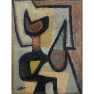 Jean-Michel Atlan - Sans Titre (Danseur Noir)