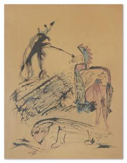 Jean-Michel Atlan - Sans titre