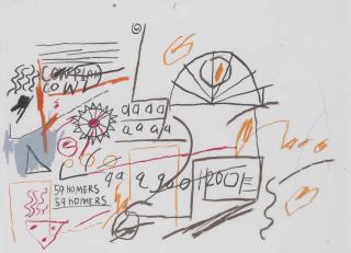 Jean-Michel Basquiat - 59 Homers
