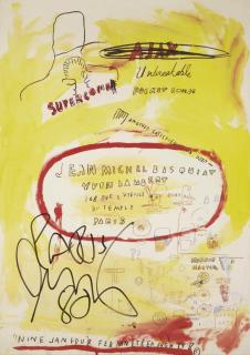 Jean-Michel Basquiat - Affiche Yvon Lambert