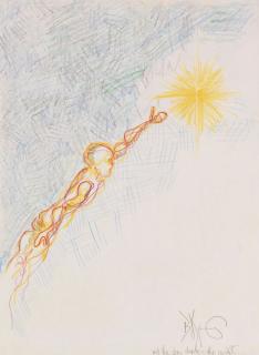 Jean-Michel Basquiat - And the day devides the night